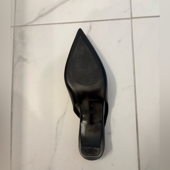 Tony Bianco black slingback heels - Picture 3 of 6